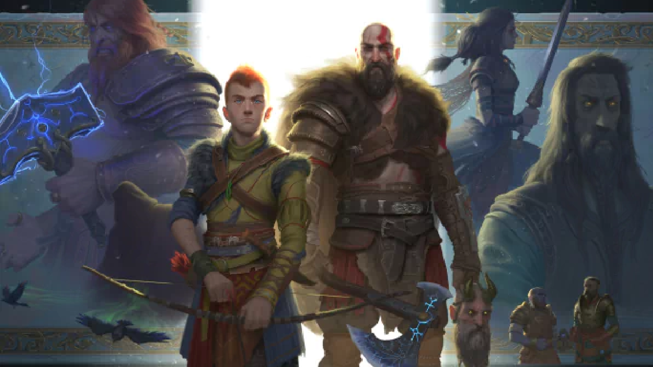 Kratos becomes an Einherjar in this God of War 4 Fan Art