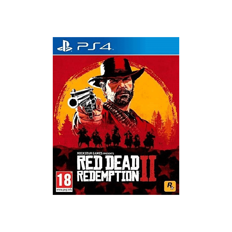 red dead redmption 2 ps4 cd preowned