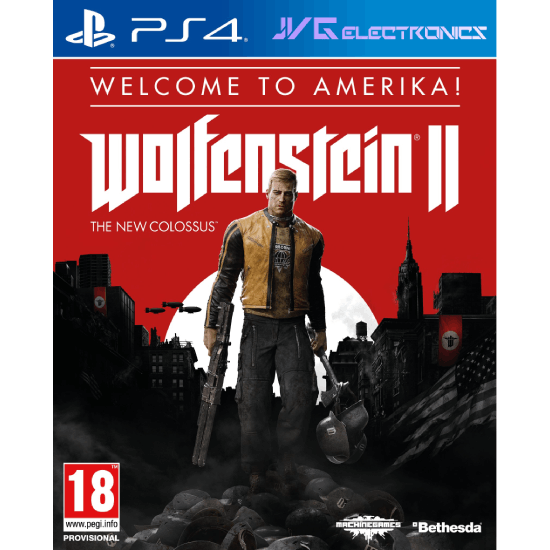 Wolfenstein II: The New Colossus jailbreak game ps4