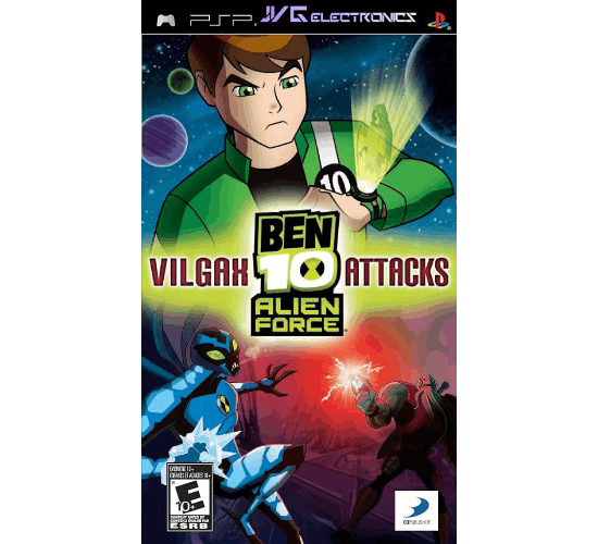 Ben 10 Alien Force: Vilgax Attacks ISO file for PSP