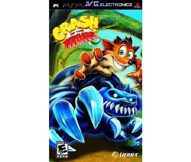Crash of the Titans ISO file for PSP