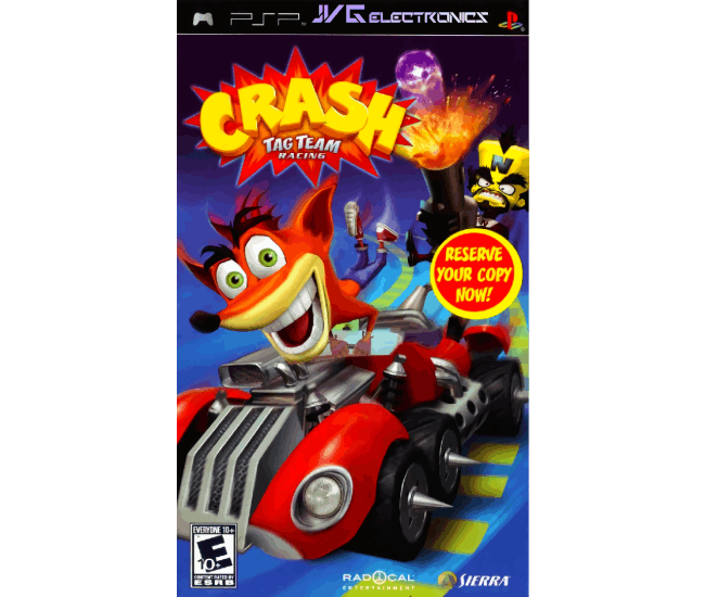 Download Crash Tag Team Racing ISO File For PSP