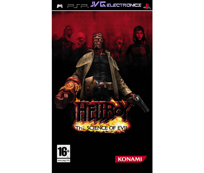Hellboy: The Science of Evil ISO file for psp
