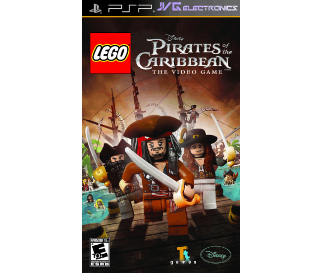 Lego Pirates of the Caribbean ISO file for psp