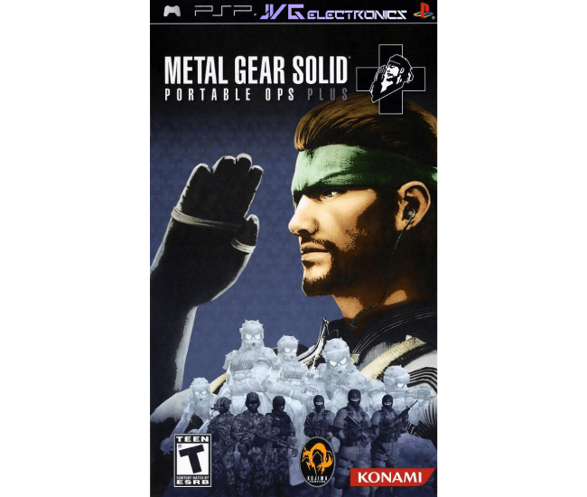 Metal Gear Solid: Portable Ops Plus ISO file for psp