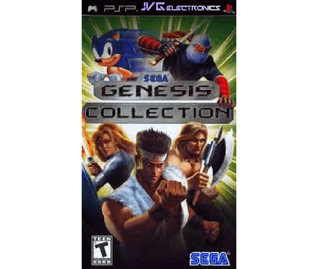 Sega Genesis Collection ISO file for psp