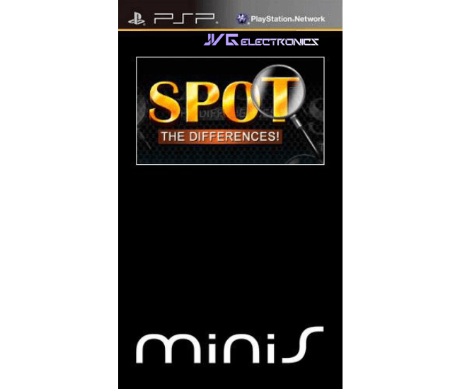 Spot The Difference ISO file for psp