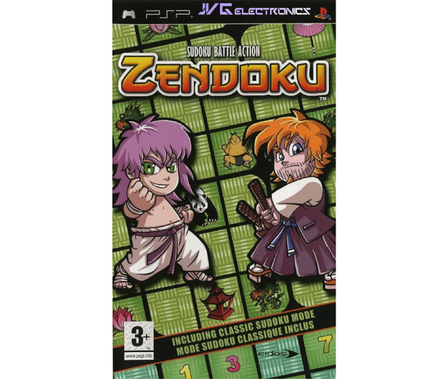 Zendoku - Sudoku Battle Action ISO file for psp