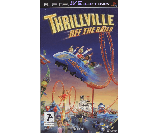 Download Thrillville: Off the Rails ISO File For PSP