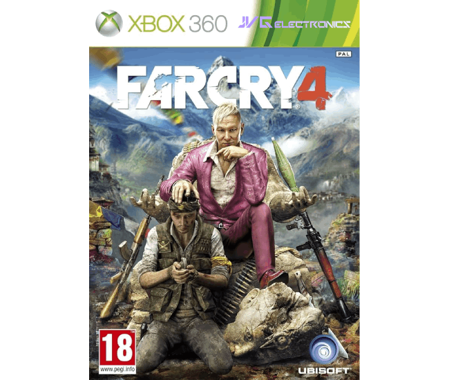 Far Cry 4 game for xbox 360