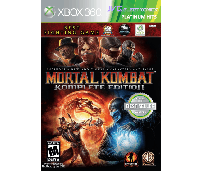 Mortal Kombat: Komplete Edition game for XBOX 360