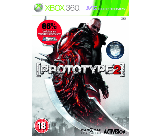 Prototype 2 game for XBOX 360