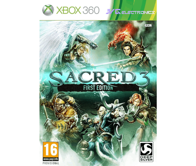 Sacred 3 game for XBOX 360