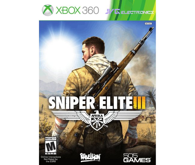 Sniper Elite III game for XBOX 360