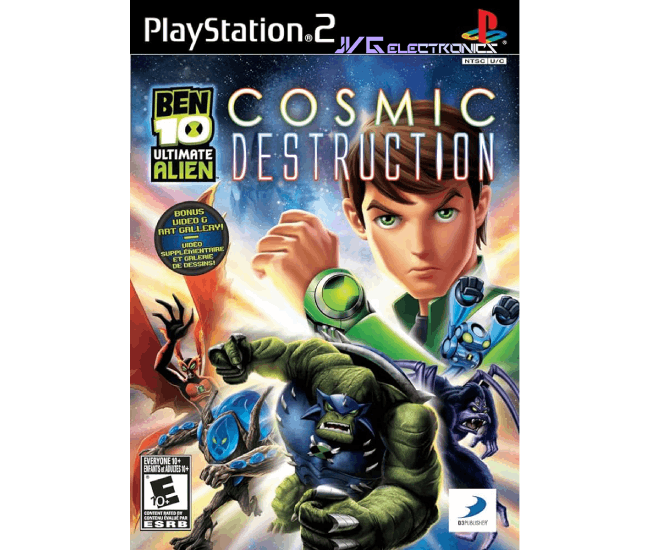Ben 10 Ultimate Alien: Cosmic Destruction PS2
