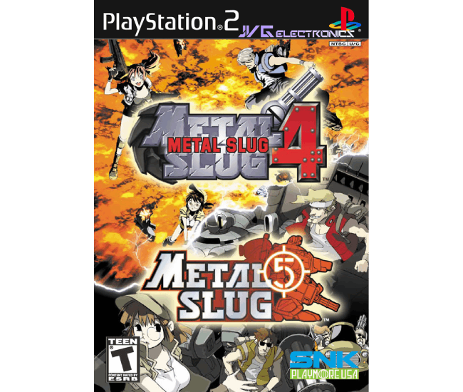 metal slug playstation 2
