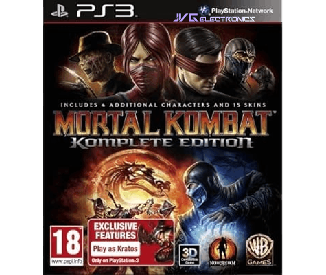 Mortal Kombat Komplete Edition ps3 jailbreak game