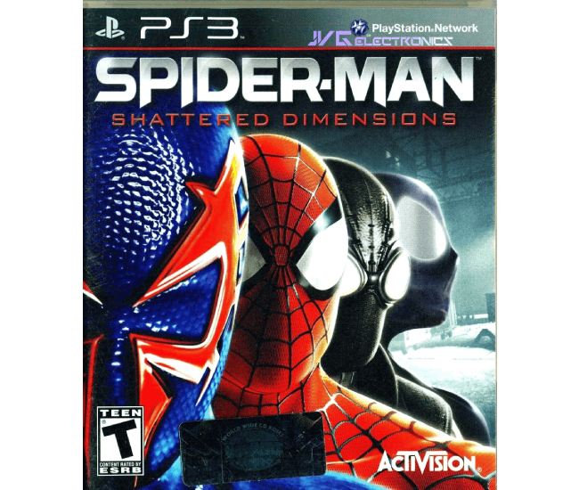 Spider-Man: Shattered Dimensions ps3 jailbreak game